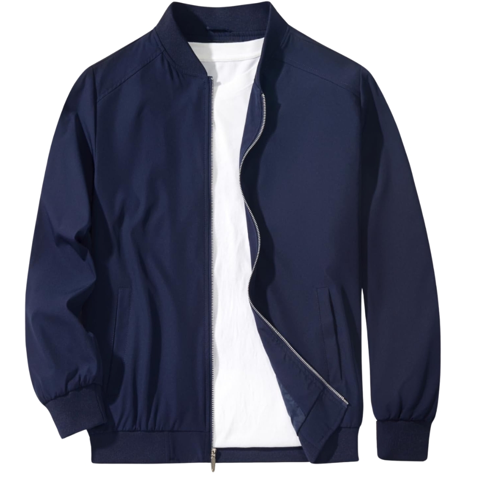 Men's Jacket Fashion Stylish Lightweight Windbreaker Spring Fall Casual Jackets 