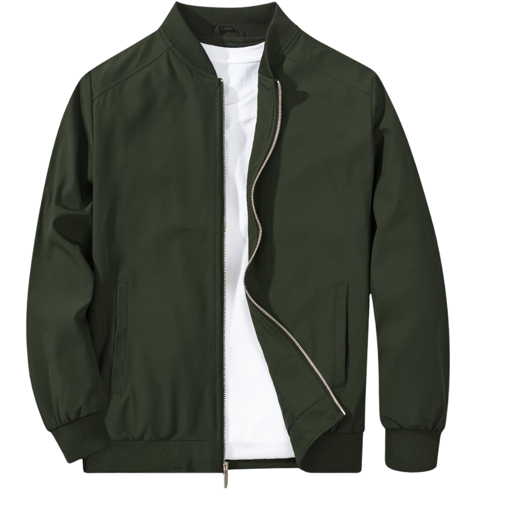 Men's Jacket Fashion Stylish Lightweight Windbreaker Spring Fall Casual Jackets 