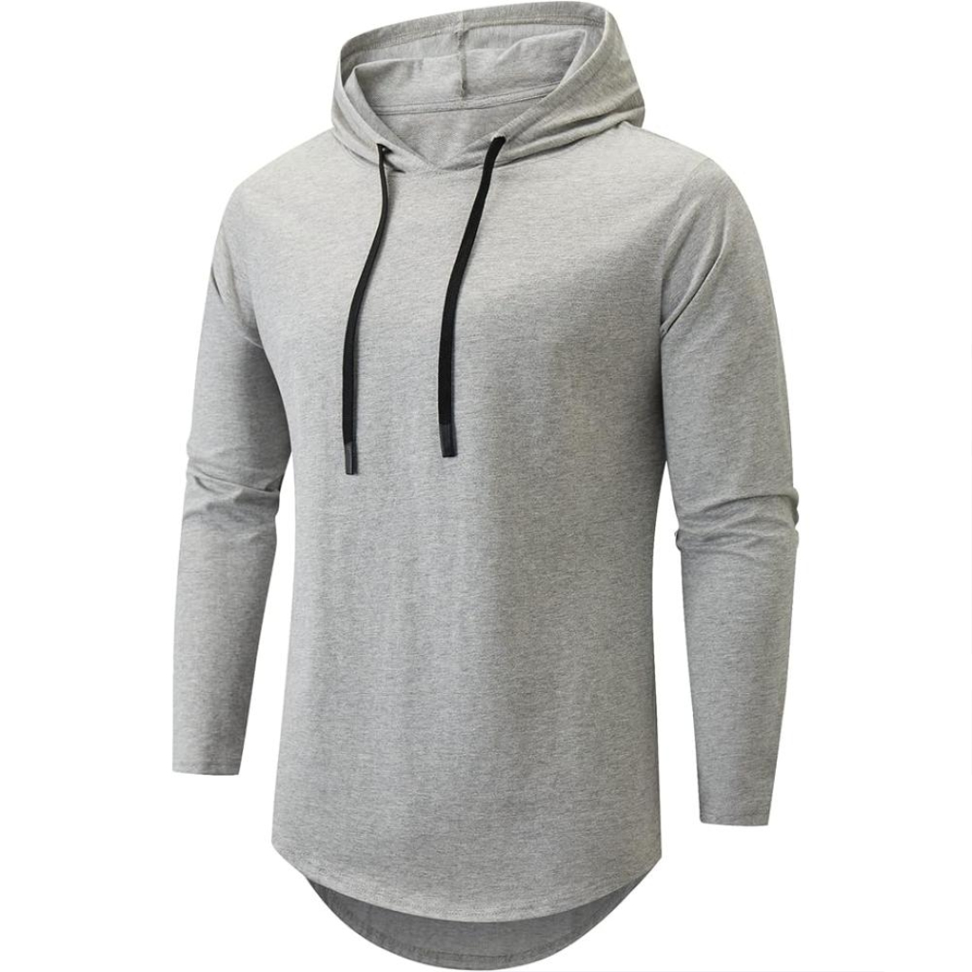 Men Cotton Hooded T Shirt For Streetwear And Everyday Style