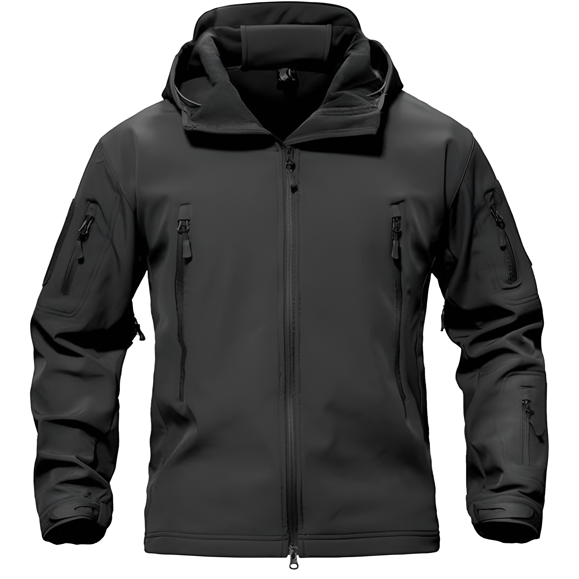 Tactical Softshell Waterproof Hooded Jacket For Men