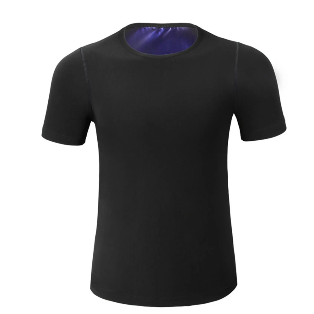 Athletic Sweat Short Sleeve Compression Workout And Training T Shirt For Men