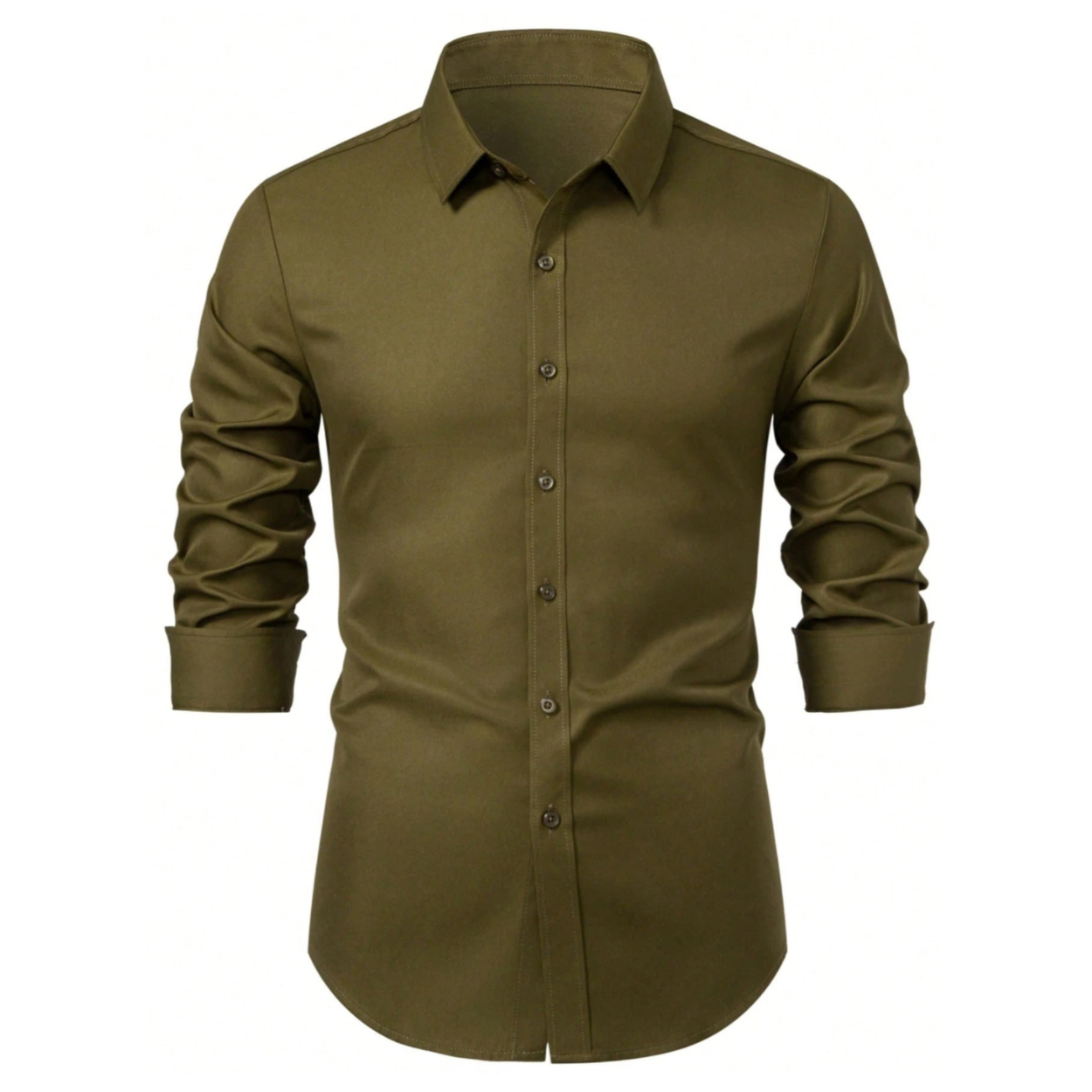 Casual Button Front Shirt For Men