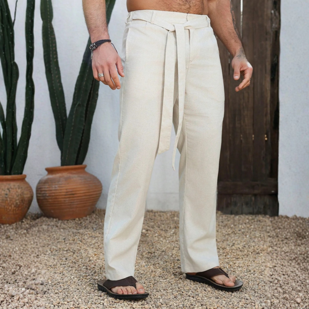 Casual Straight Fit Fashionable Pants For Men