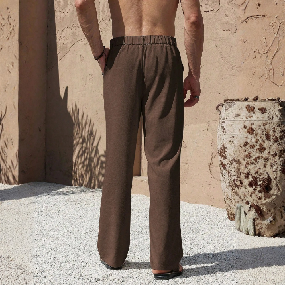 Casual Straight Fit Fashionable Pants For Men