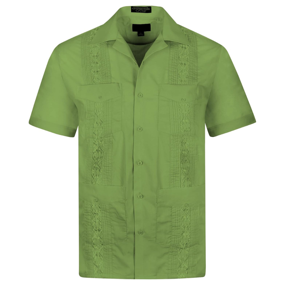 Short Sleeve Casual Wedding Beach Bartender Shirt