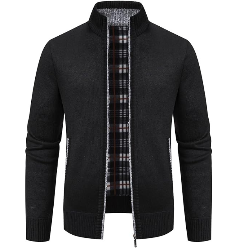 Mens Sweater Cardigan Knitted Long Sleeve Men Sweaters Fall