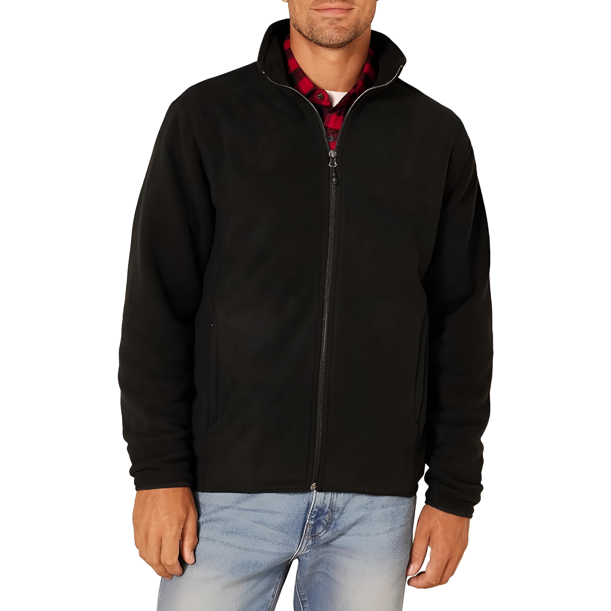  Men's Full-Zip Fleece Jacket (Available in Big & Tall)
