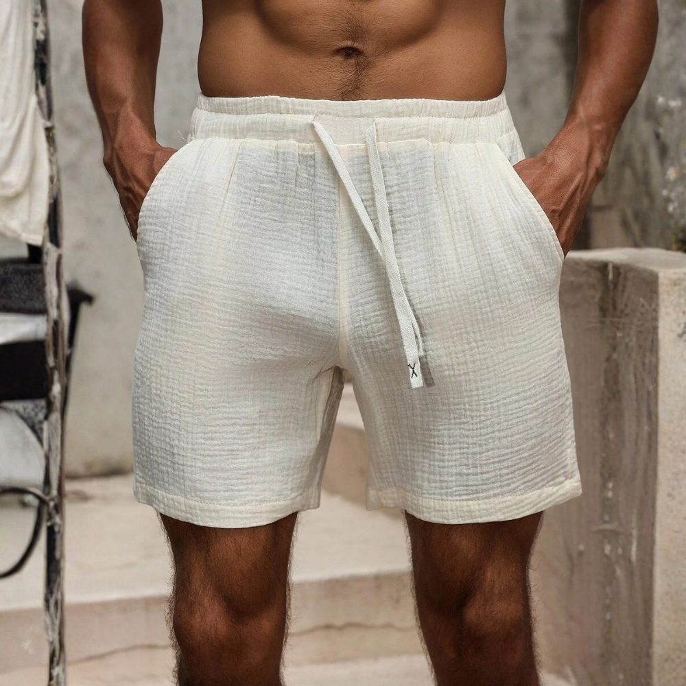 Loose Casual Drawstring Shorts With Pockets For Men