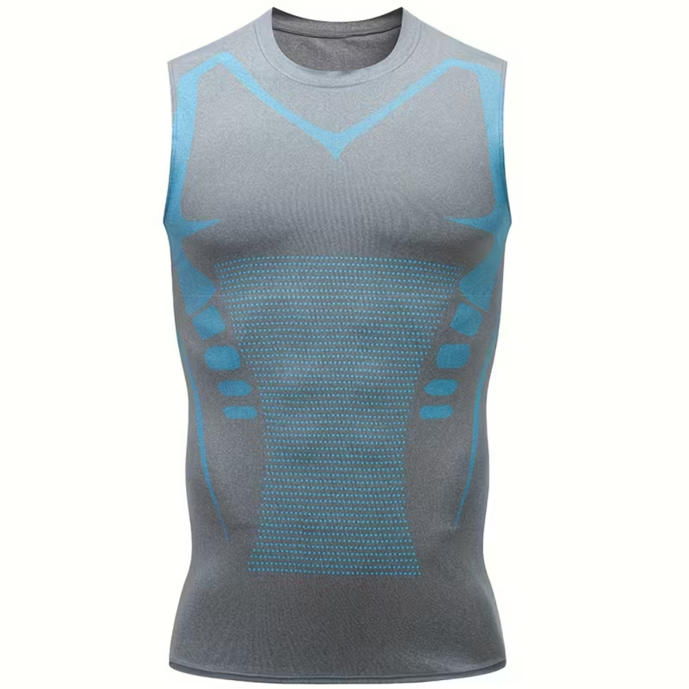 Pack Of 3 Athletic Compression Tank Tops For Sports Training For Men