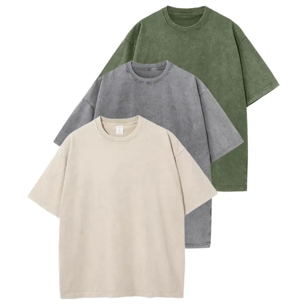 Pack Of 3 Oversized Short Sleeve T Shirt For Women