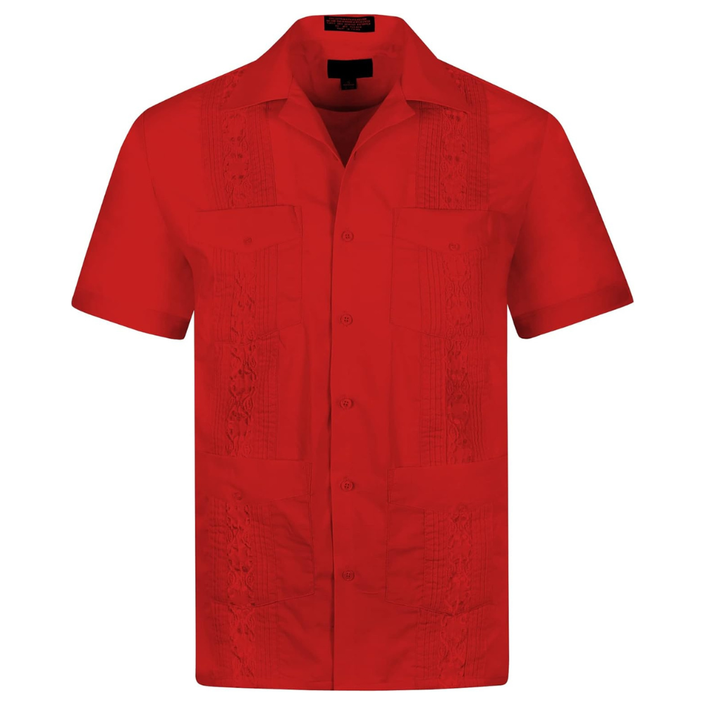 Short Sleeve Casual Wedding Beach Bartender Shirt