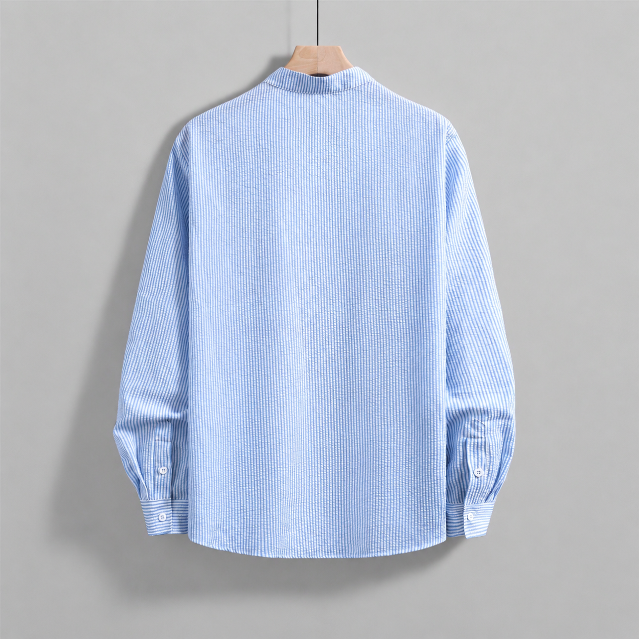 Loose Casual Linen Long Sleeve Shirt For Men