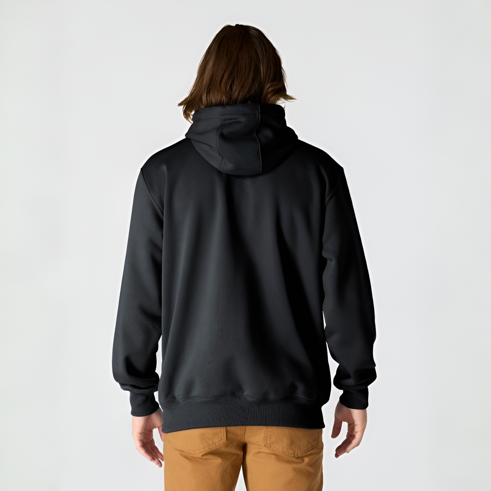 Paxton Hooded Pullover Sweatshirt With Ribbed