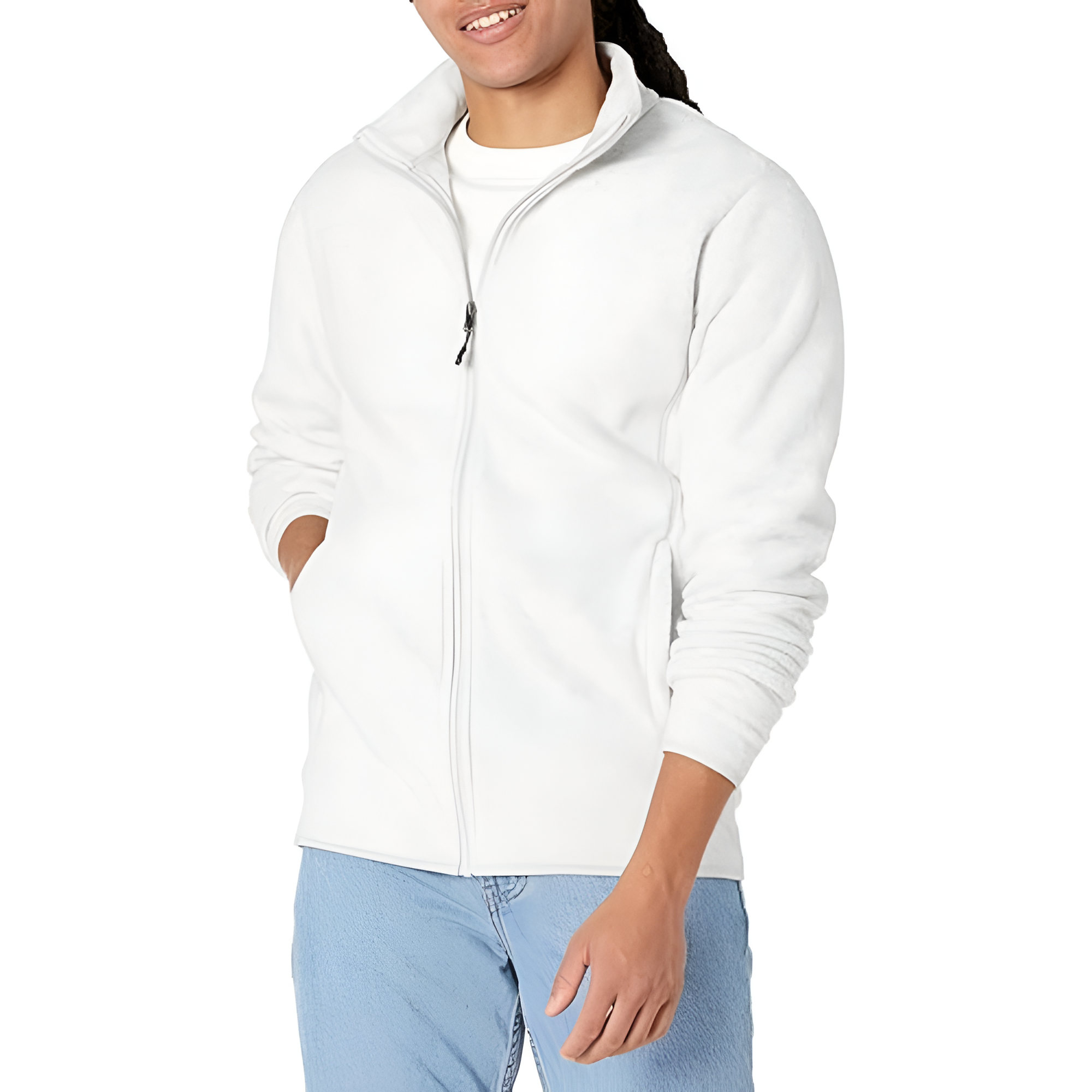  Men's Full-Zip Fleece Jacket (Available in Big & Tall)