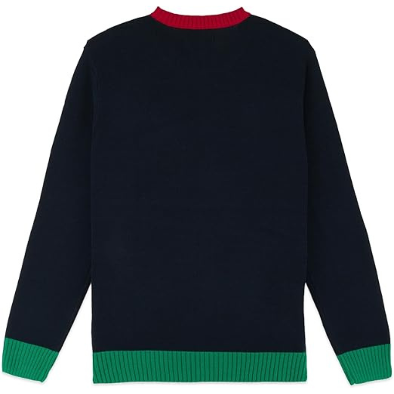 Long Sleeve High Collar Knit Sweater