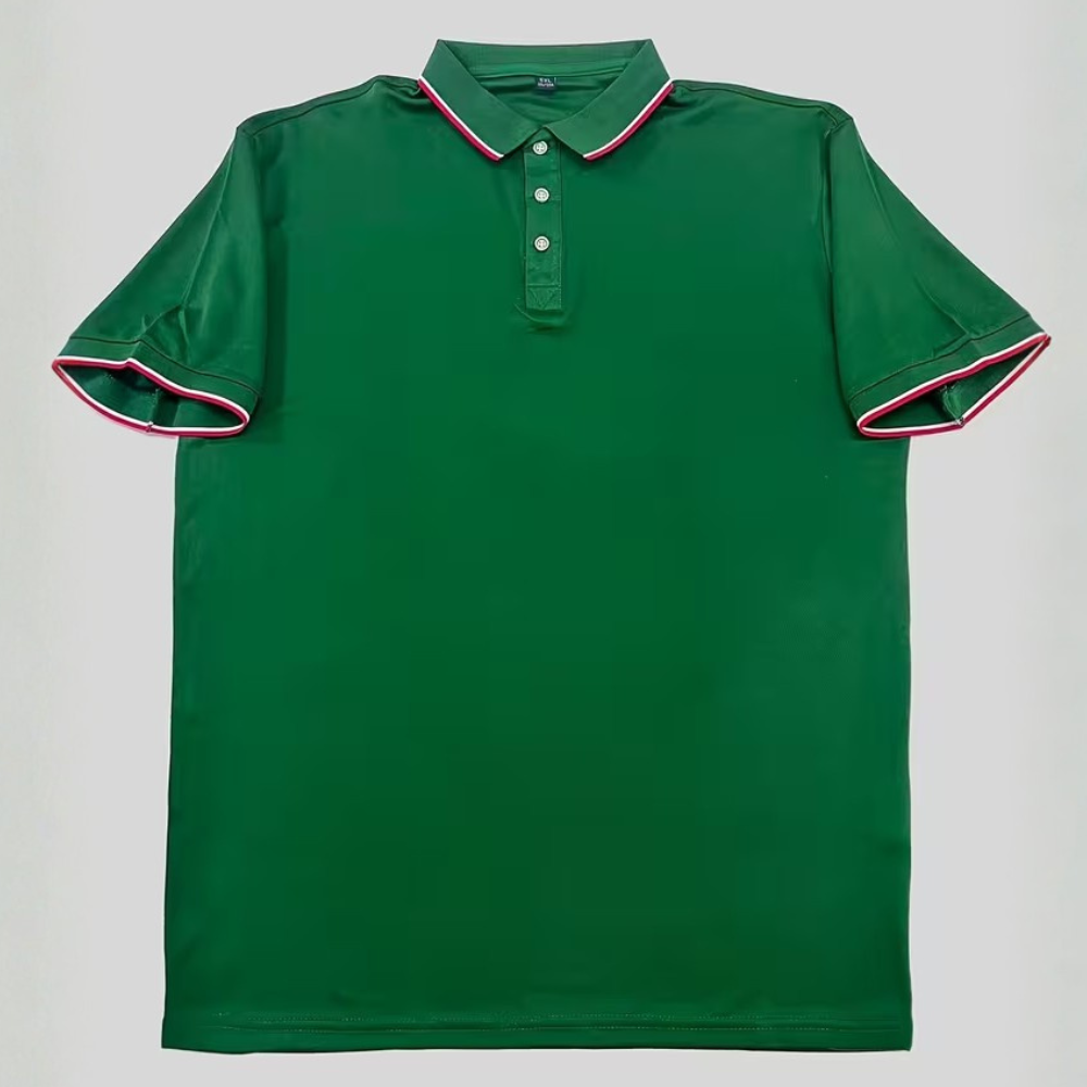 Classic Button Up Collar Polo Shirt For Business Casual Wear For Men