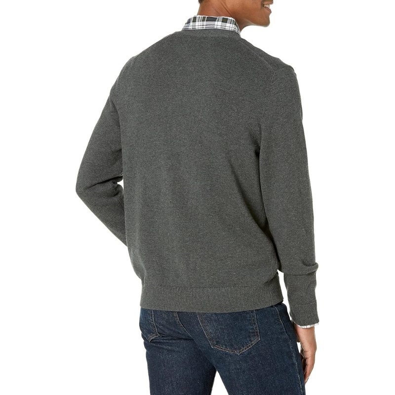 Button Front Knit Cardigan Long Sleeve