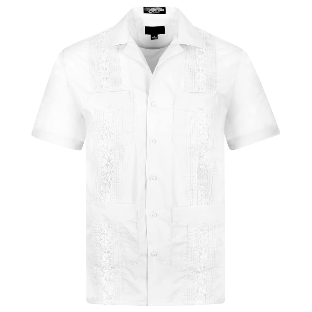 Short Sleeve Casual Wedding Beach Bartender Shirt