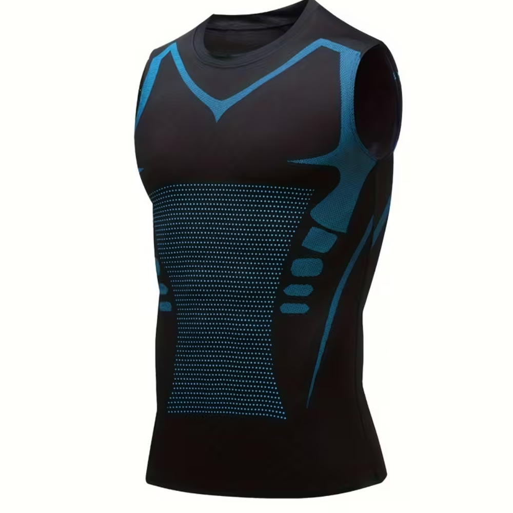 Pack Of 3 Athletic Compression Tank Tops For Sports Training For Men