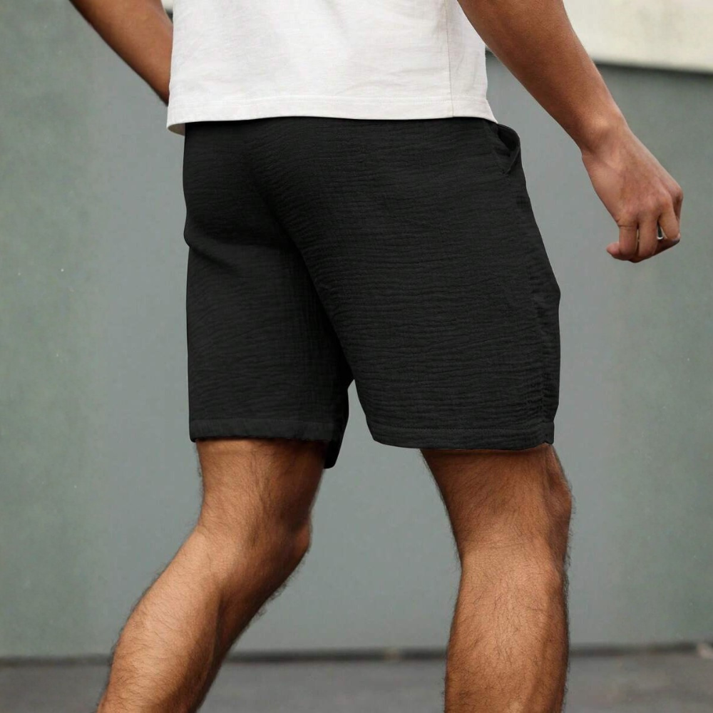 Loose Casual Drawstring Shorts With Pockets For Men