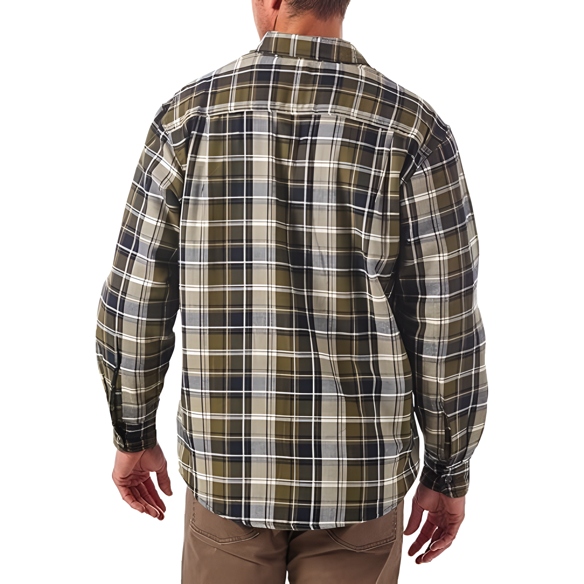 Mens Long Sleeve Sherpa Lined Shirt Jacket