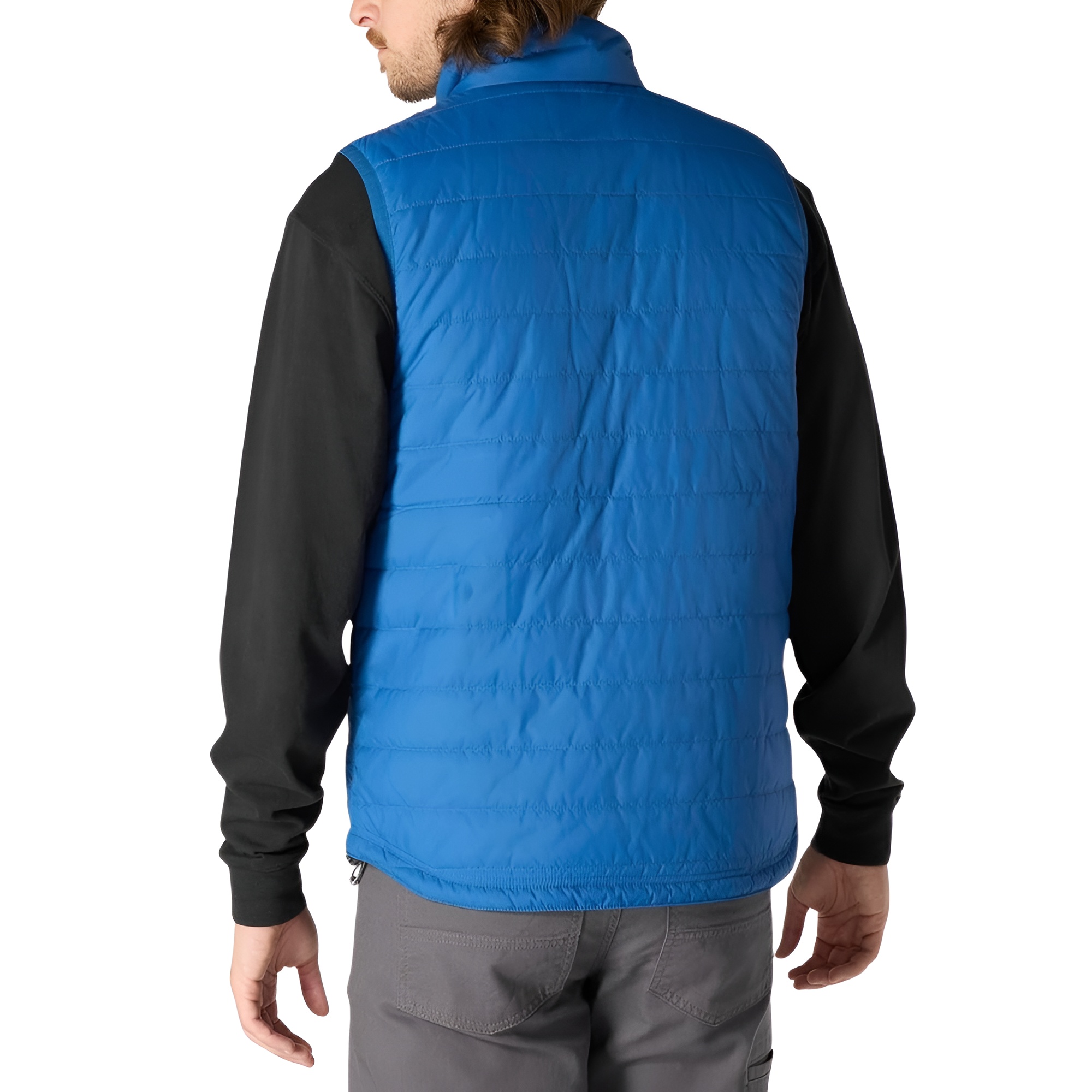 Lightweight Insulated Quilted Zip Front Outdoor Vest