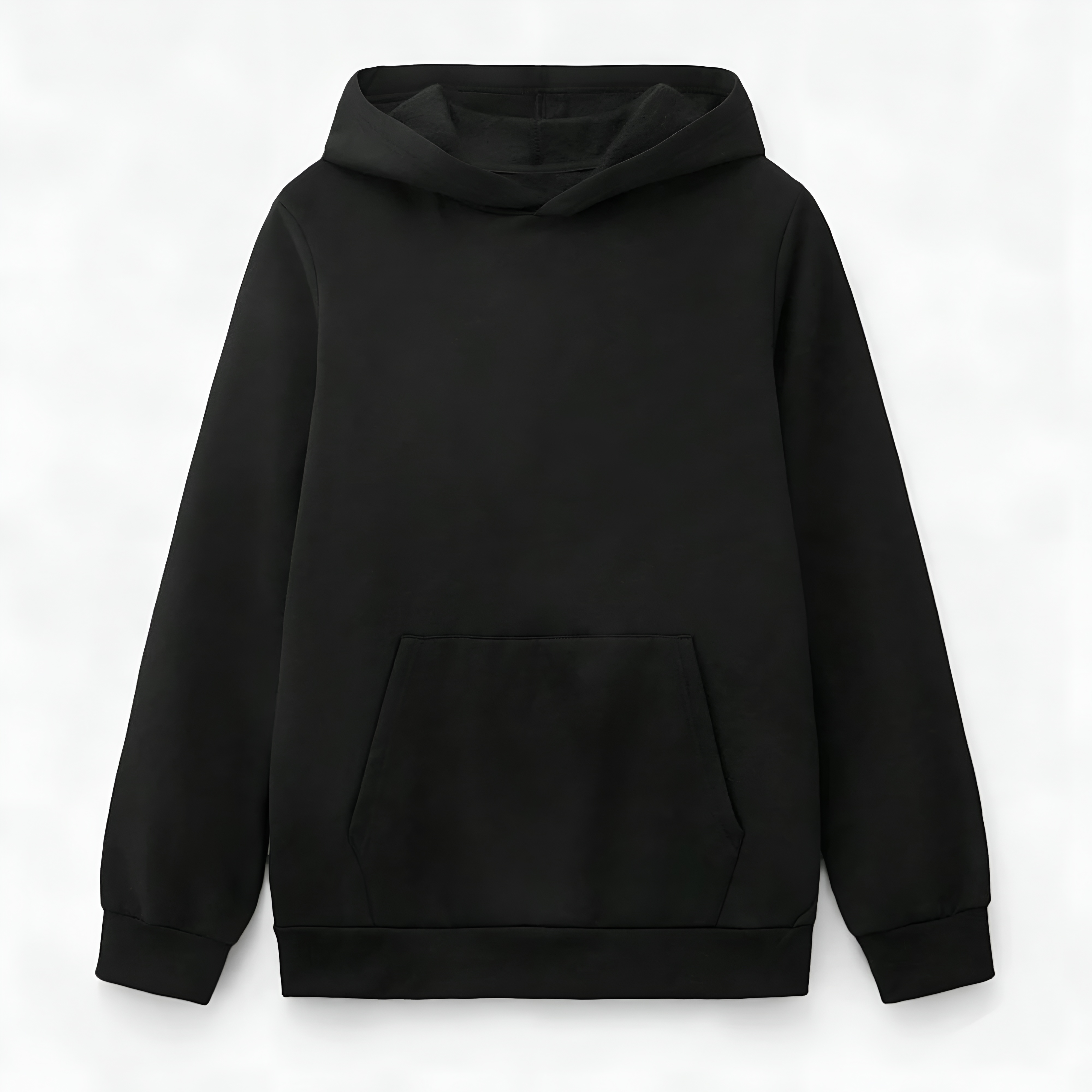 Unisex Kangaroo Pocket Hoodie And Sweatpants Set For Couples