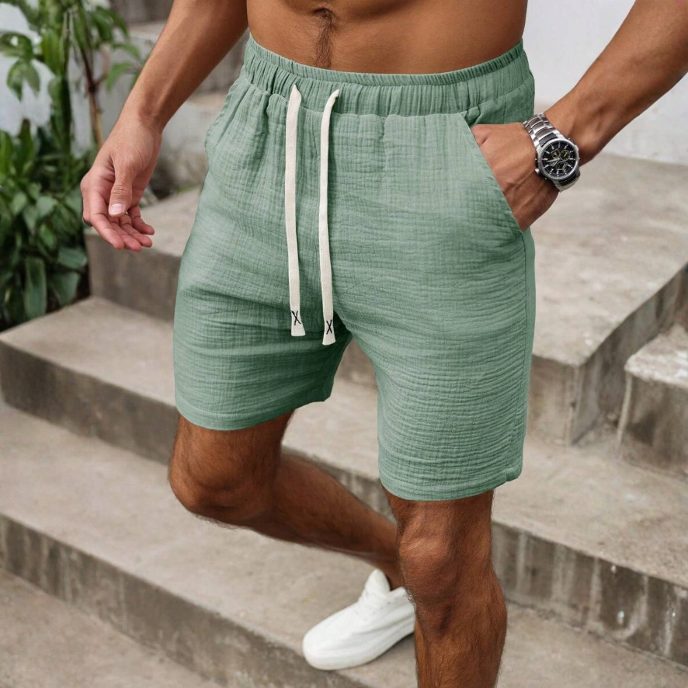 Loose Casual Drawstring Shorts With Pockets For Men