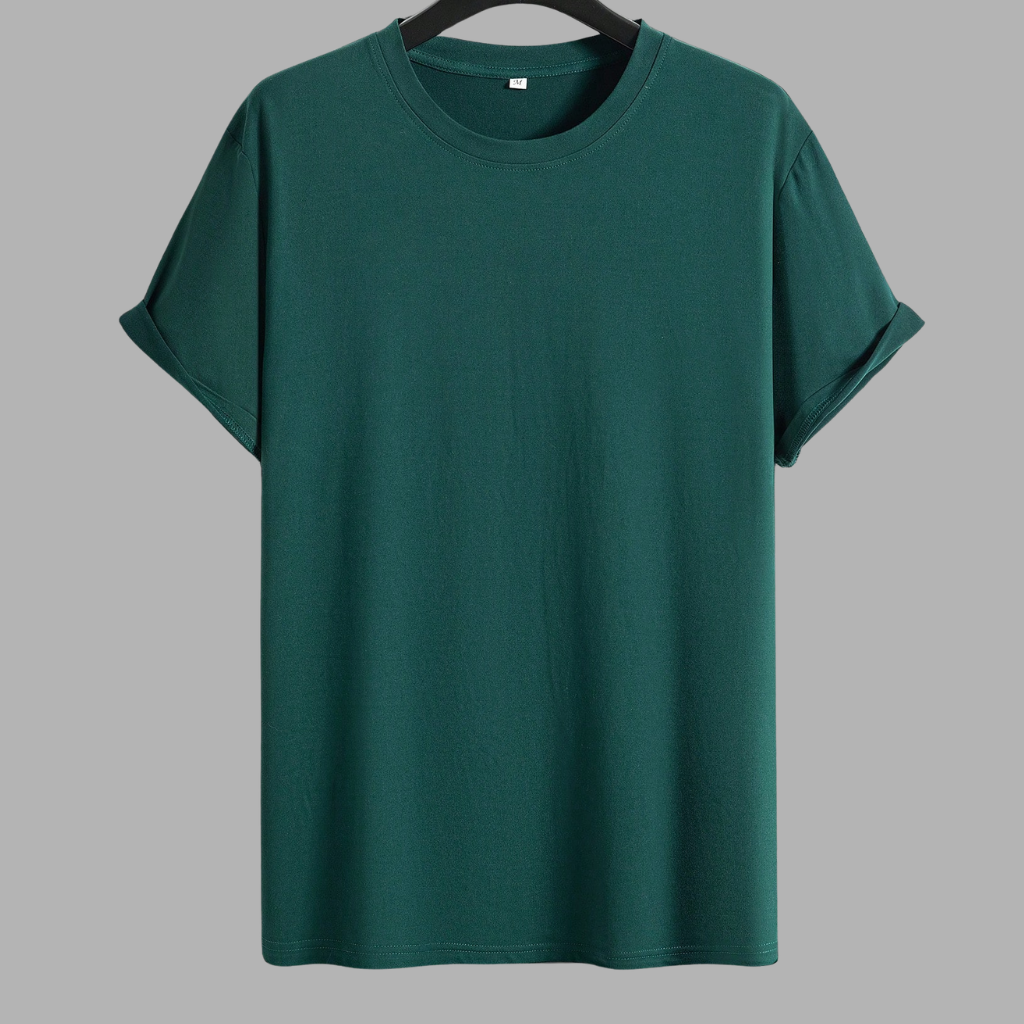 Short Sleeve Round Design T Shirt For Men