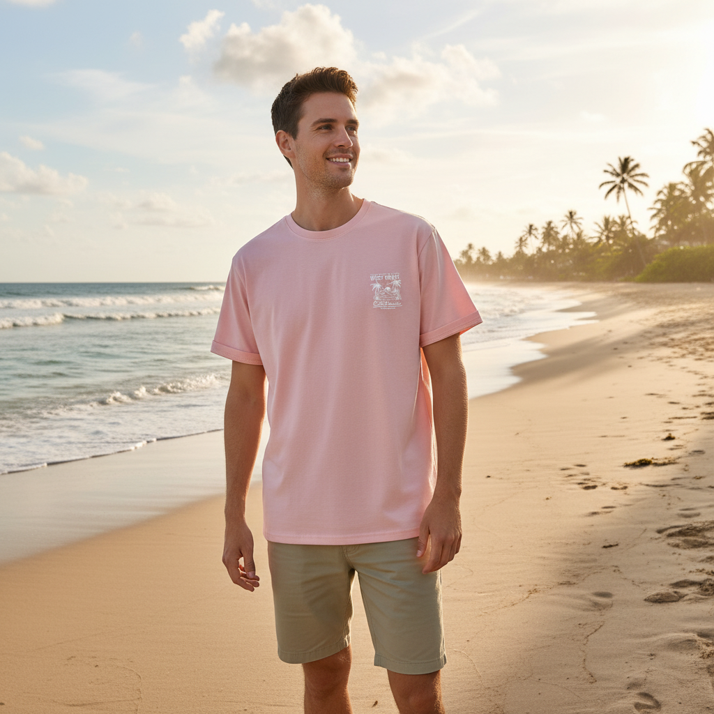 Graphic Print Short Sleeve Loose Fit T Shirt For Men Summer Wear