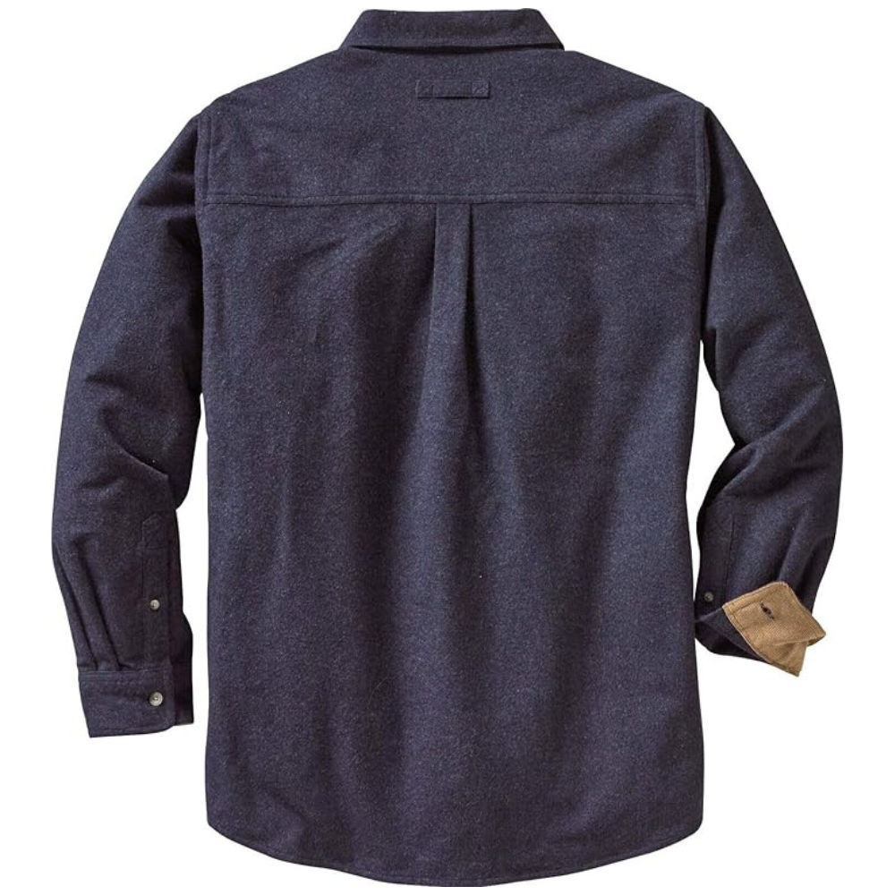 Sleeve And Button Down Flannel Shirt Long Sleeve For Men
