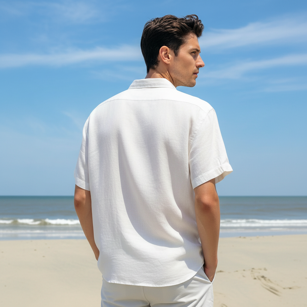 Hawaiian Resort Style Short Sleeve Shirt