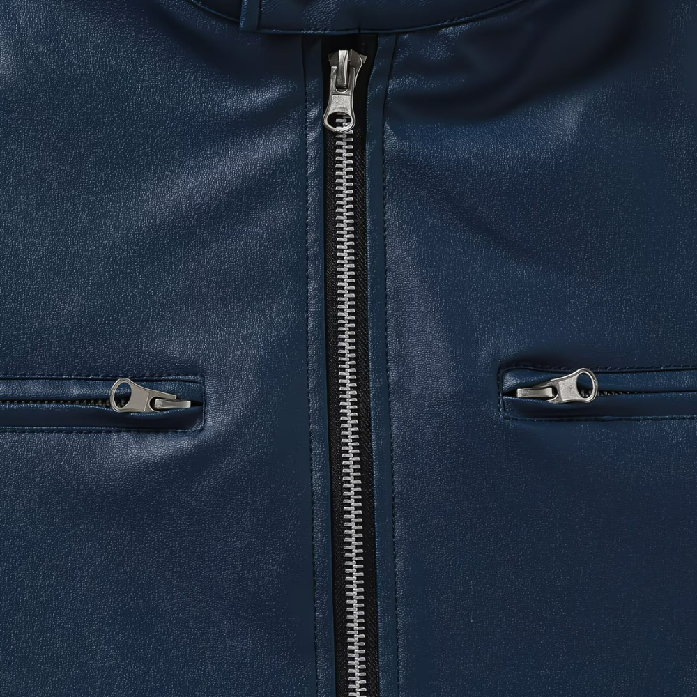 Casual Warm Fleece Lining Knit Zip Front Hoodie For Winter