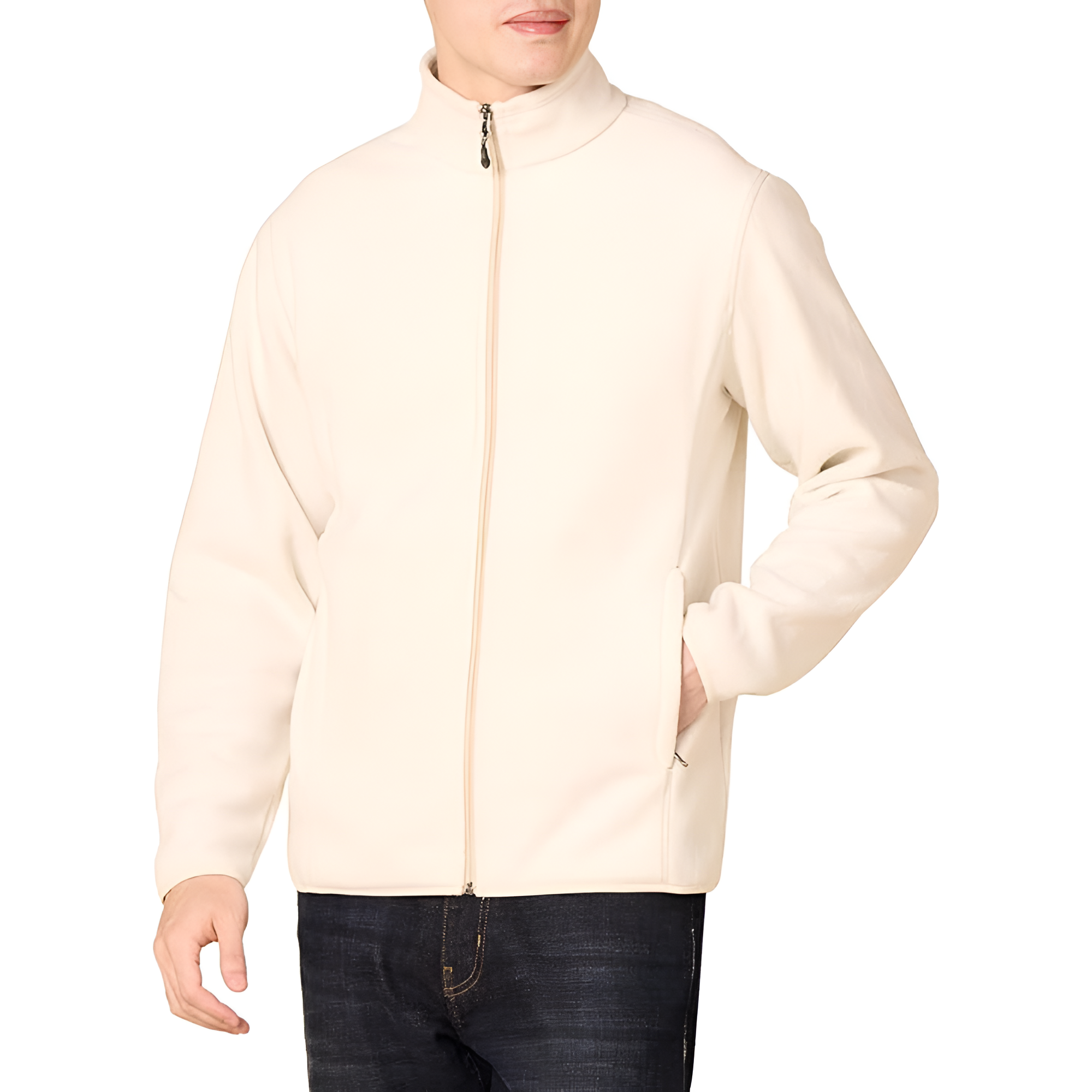  Men's Full-Zip Fleece Jacket (Available in Big & Tall)