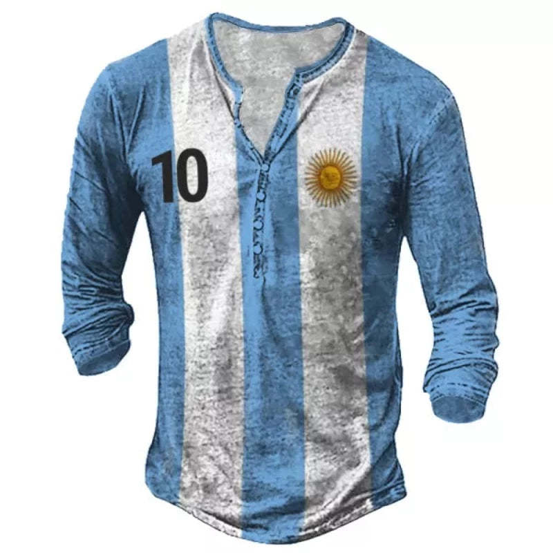 Men's Argentina Football Jersey