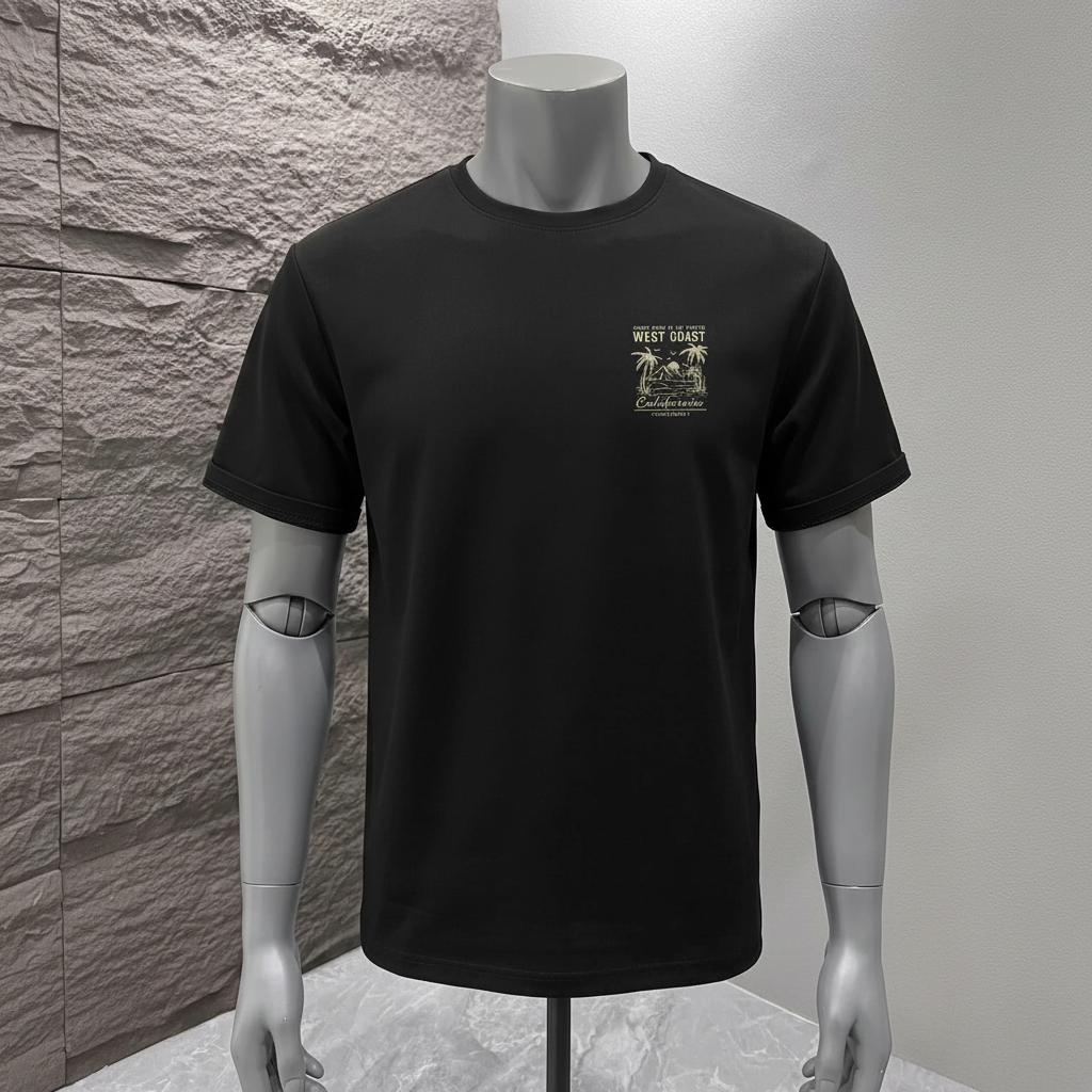 Graphic Print Short Sleeve Loose Fit T Shirt For Men Summer Wear