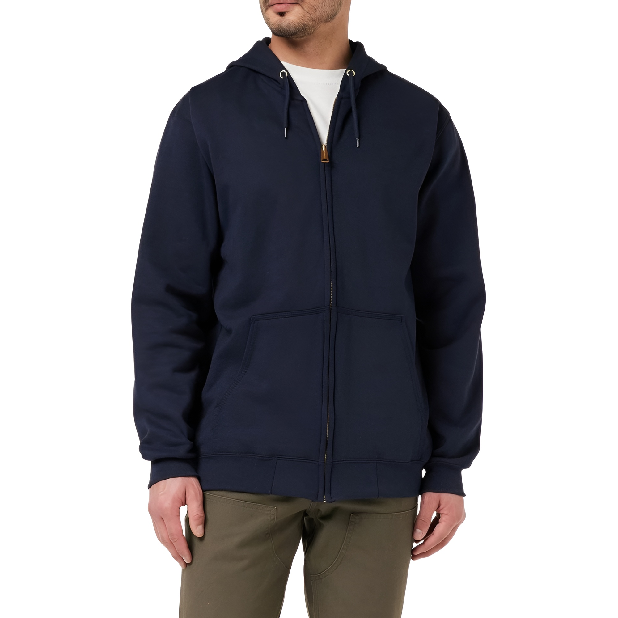 Men's Loose Fit Midweight Full-Zip Sweatshirt