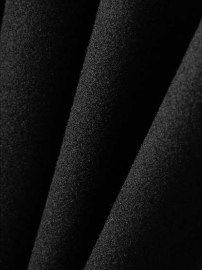 Casual Overcoat With Front Flap Pockets