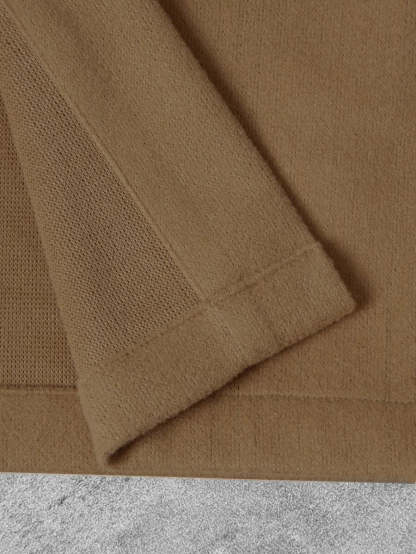 Casual Overcoat With Front Flap Pockets