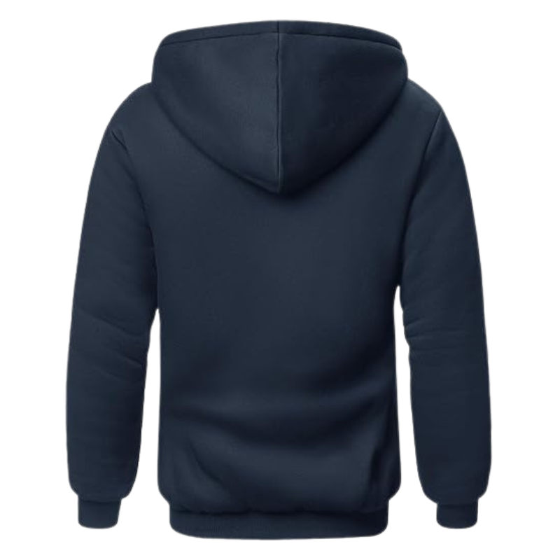  Hoodies for Men Heavyweight Fleece Sweatshirt Full Zip Up Thick Sherpa Lined Hooded Sweatshirts