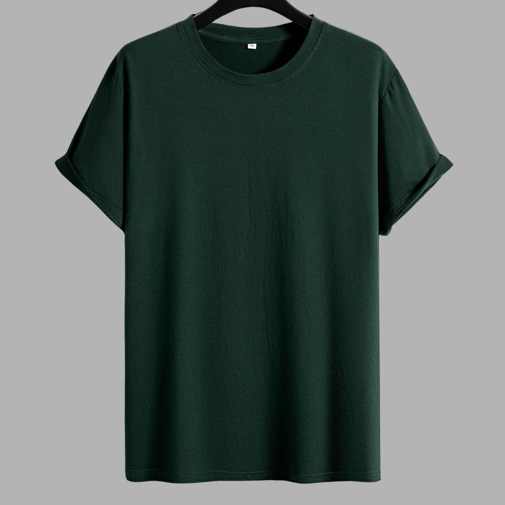 Short Sleeve Round Design T Shirt For Men