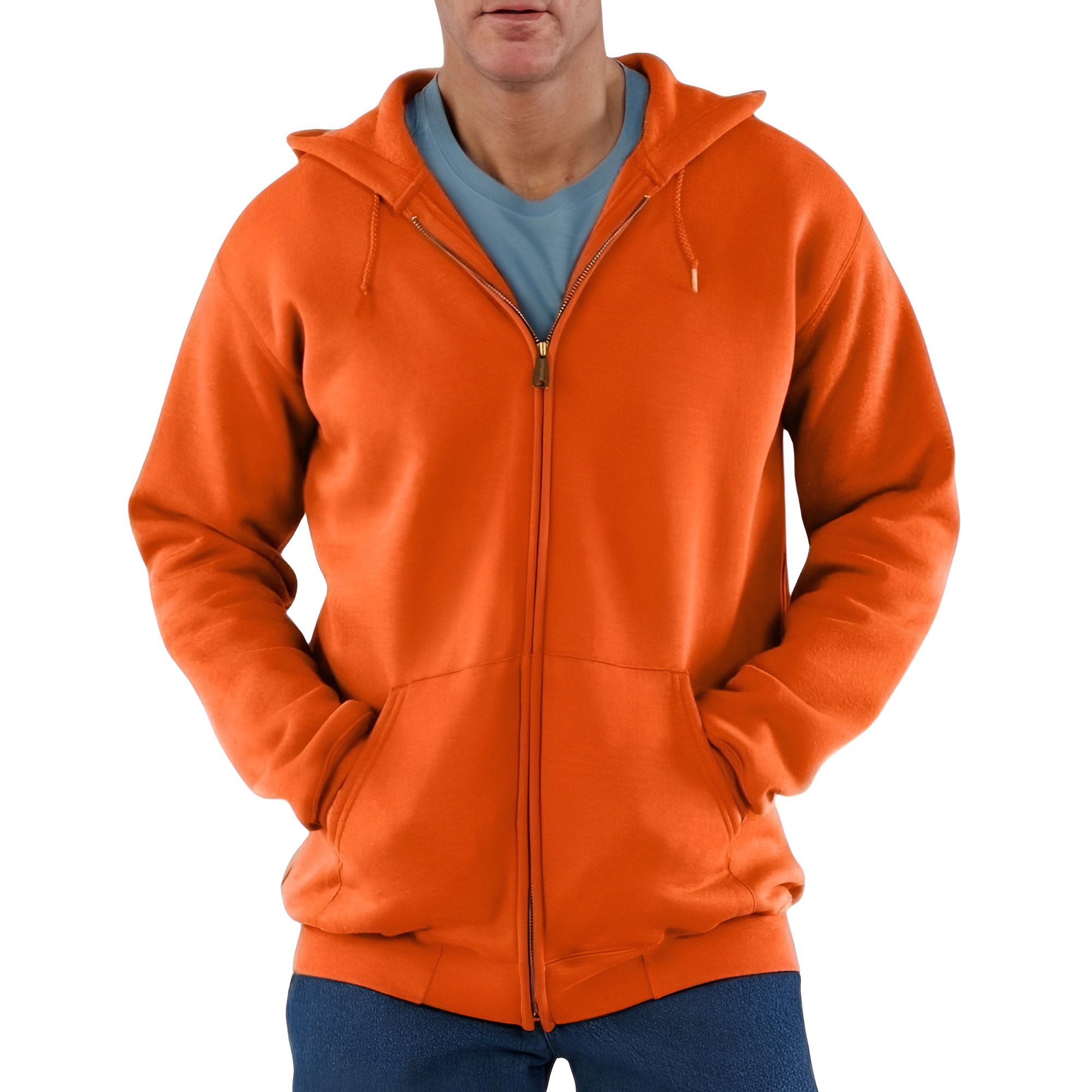 Men's Loose Fit Midweight Full-Zip Sweatshirt