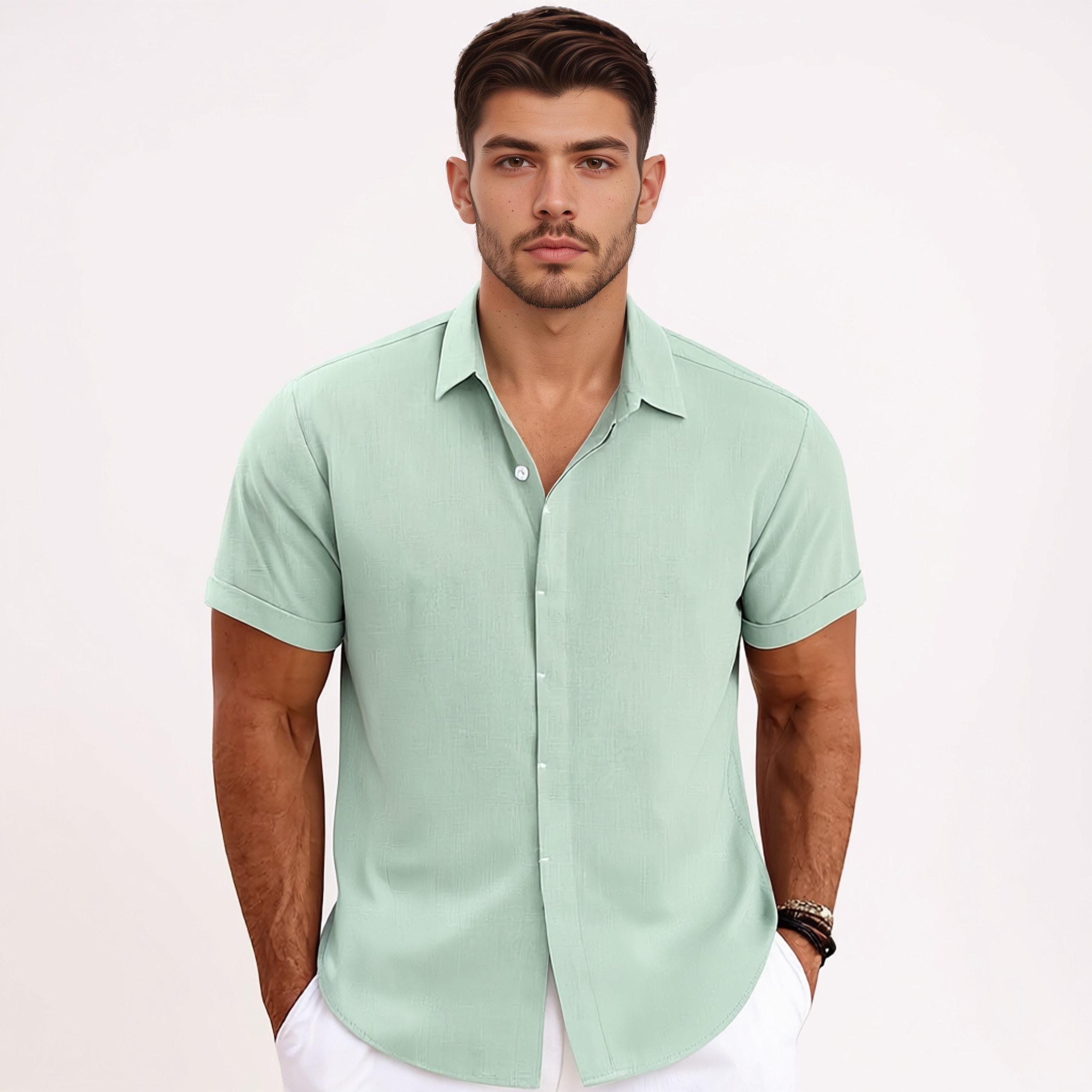 Short Sleeve Casual Shirts For Men