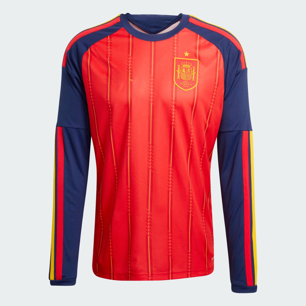 Spain FIFA 2026  Long Sleeve Soccer Jersey For Men