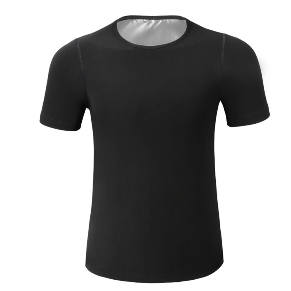 Athletic Sweat Short Sleeve Compression Workout And Training T Shirt For Men
