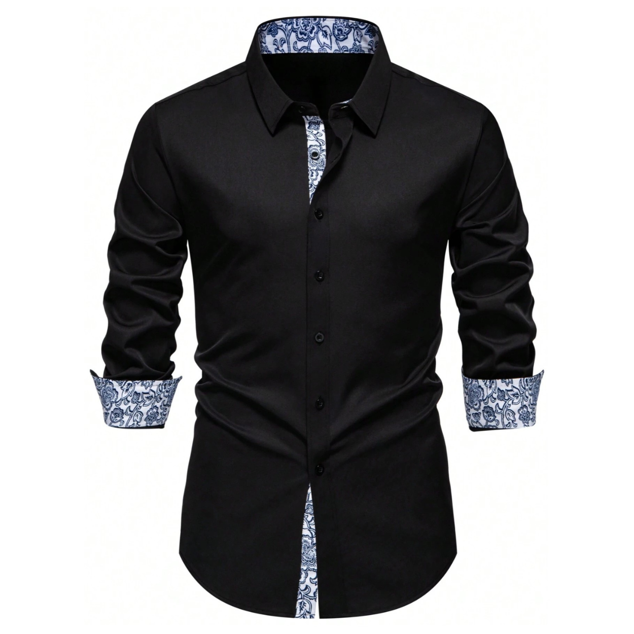 Casual Button Front Shirt For Men