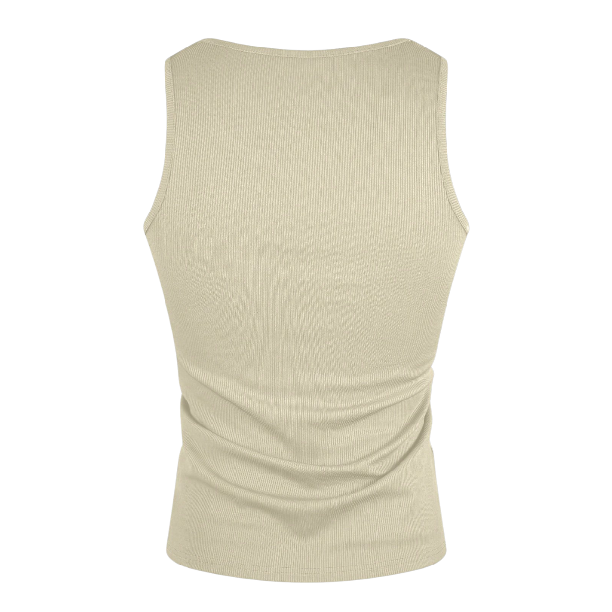 Letter Graphic Round Casual Tank Top For Men