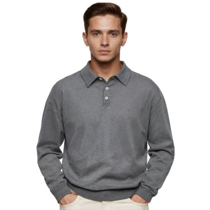 Classic Fit Cashmere Polo Shirt