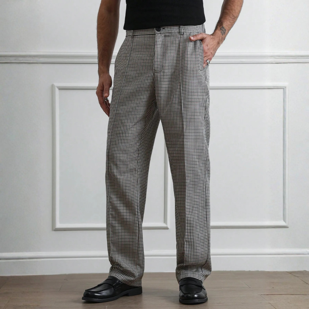 Casual Straight Fit Fashionable Pants For Men