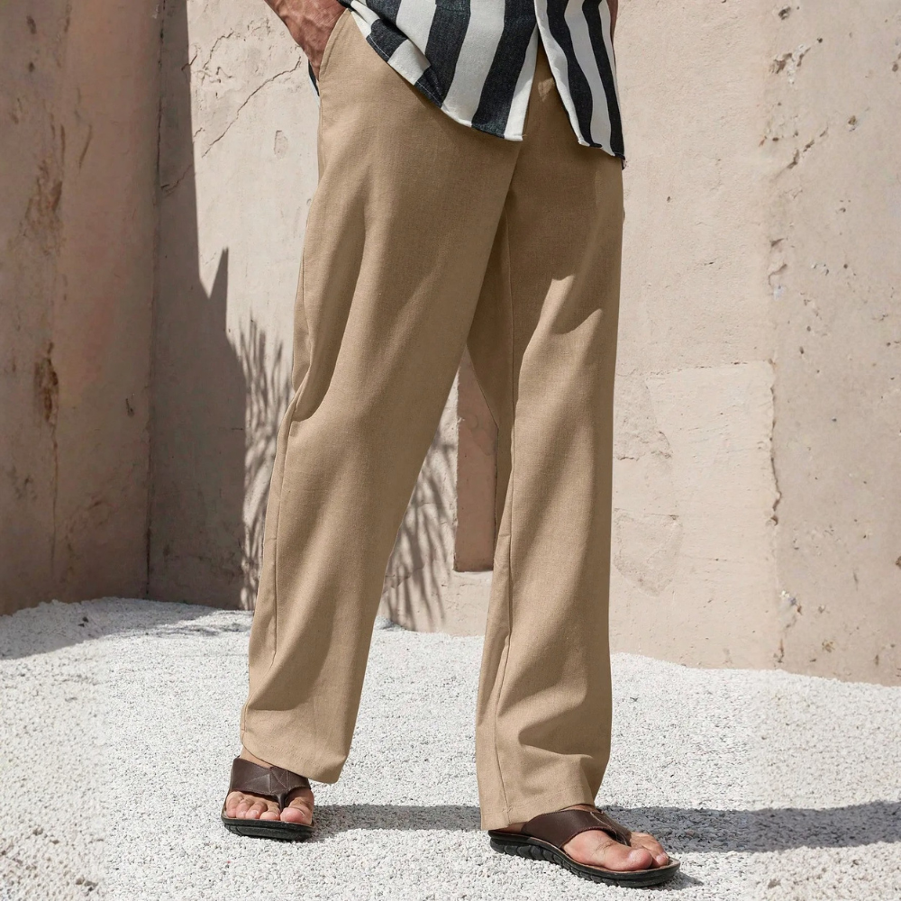 Casual Straight Fit Fashionable Pants For Men